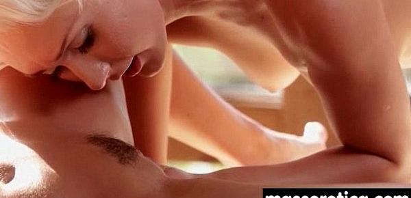  Gorgeous masseuse explores the body of a sexy lesbian beauty 18